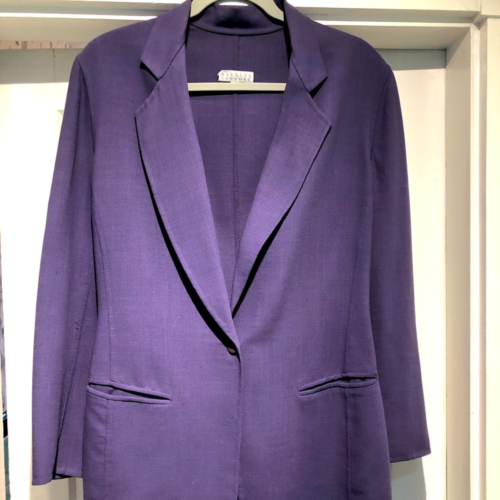 Barney’s suit jacket. Made in Italy. Size 40 (6)